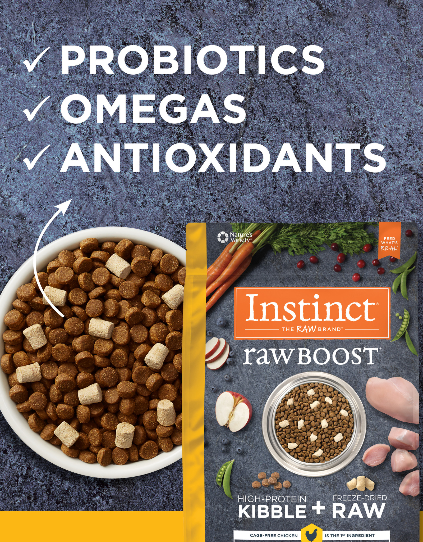 Instinct NATURES VARIETY CAT INSTINCT RAW BOOST CHICKEN 5LBS