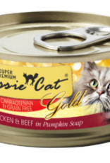 Fussie Cat Fussie Cat Super Premium Chicken & Beef Formula in Pumpkin Soup 2.82oz cans, Case of 24