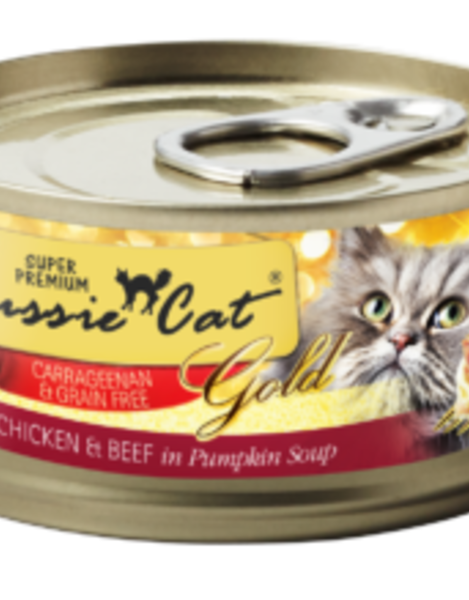 Fussie Cat FUSSIE CAT GOLD CHICKEN BEEF & PUMPKIN CAN 2.82OZ CASE OF 24
