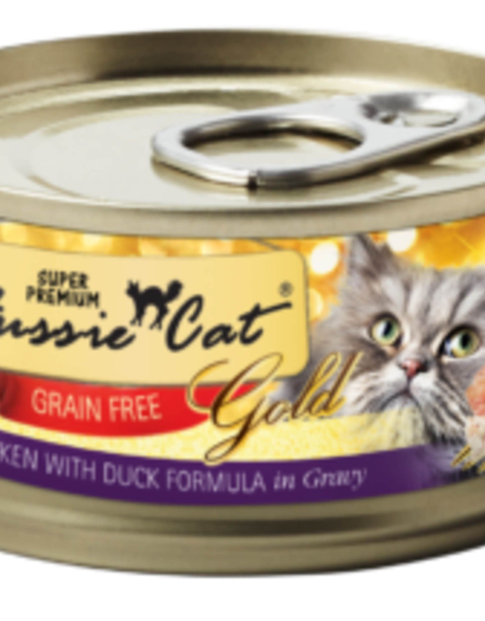 Fussie Cat Fussie Cat Super Premium Chicken with Duck Formula in Gravy 2.82 oz cans, Case of 24