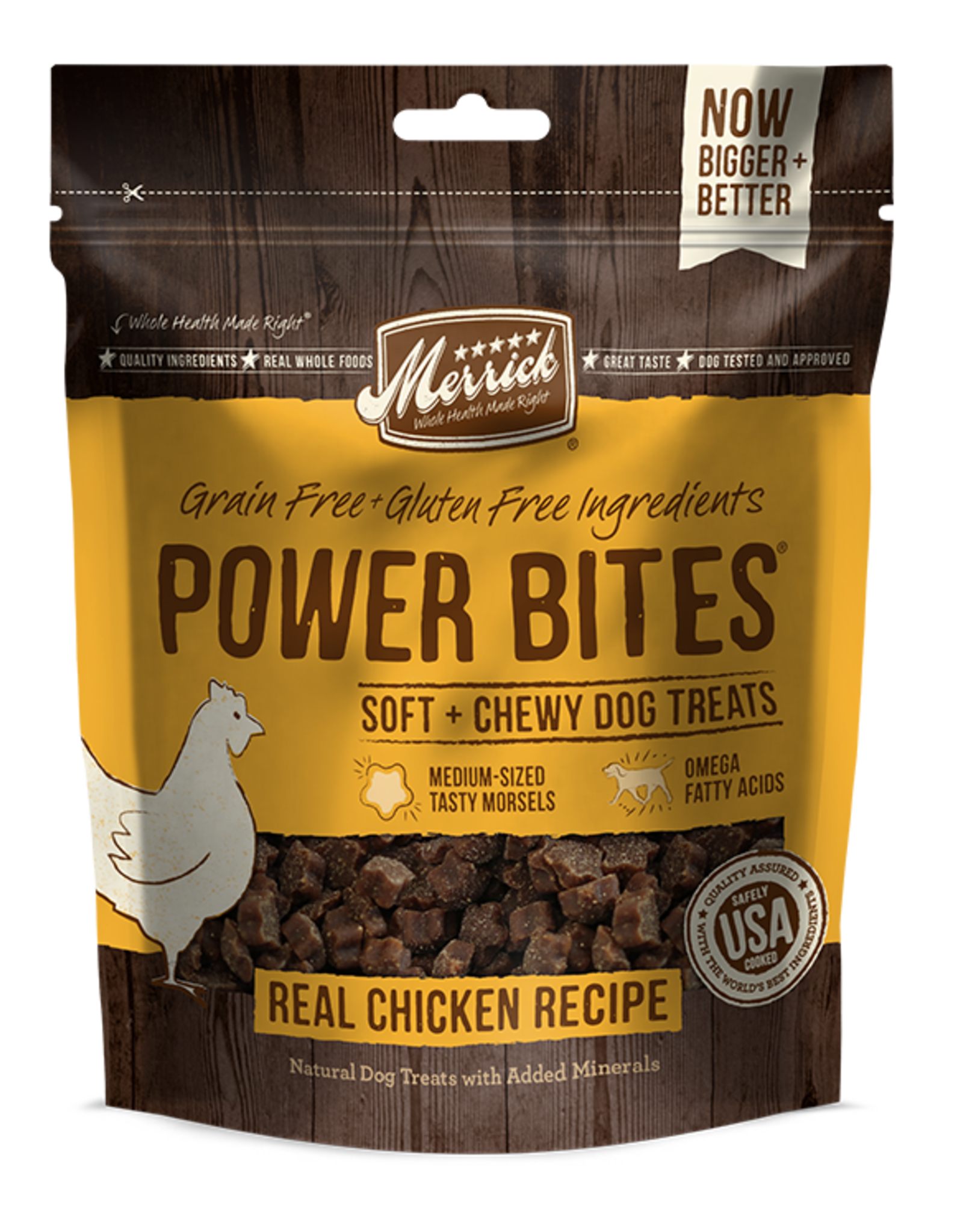 Merrick Merrick Power Bites REAL CHICKEN 6 OZ