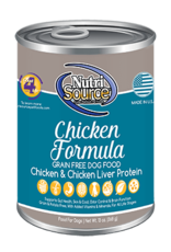 NutriSource NUTRISOURCE DOG CAN GRAIN FREE CHICKEN 13OZ CASE OF 12