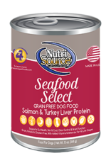 NUTRISOURCE NUTRISOURCE DOG CAN GRAIN FREE SEAFOOD SELECT 13OZ CASE OF 12