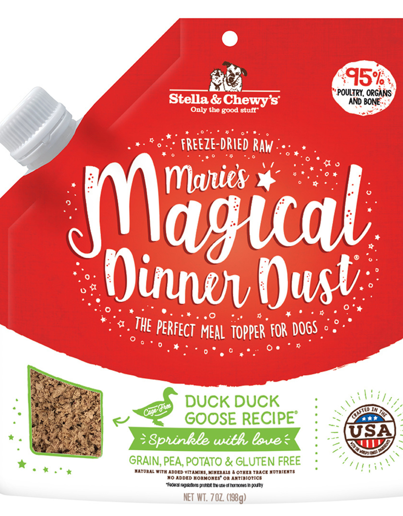 Stella & Chewy's STELLA & CHEWY'S MARIE'S MAGICAL DINNER DUST DUCK DUCK GOOSE 7OZ