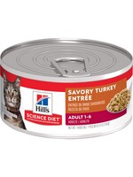Hill's Science Diet HILL'S SCIENCE DIET CAT CAN ADULT GOURMET TURKEY 5.5OZ CASE OF 24