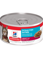 Hill's Science Diet HILL'S SCIENCE DIET FELINE CAN ADULT INDOOR OCEAN FISH 3OZ CASE OF 24