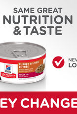 Hill's Science Diet HILL'S SCIENCE DIET FELINE CAN ADULT TURKEY & LIVER 5.5OZ CASE OF 24