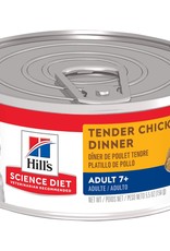 SCIENCE DIET HILL'S SCIENCE DIET CAT CAN MATURE TENDER CHICKEN DINNER 5.5OZ CASE OF 24