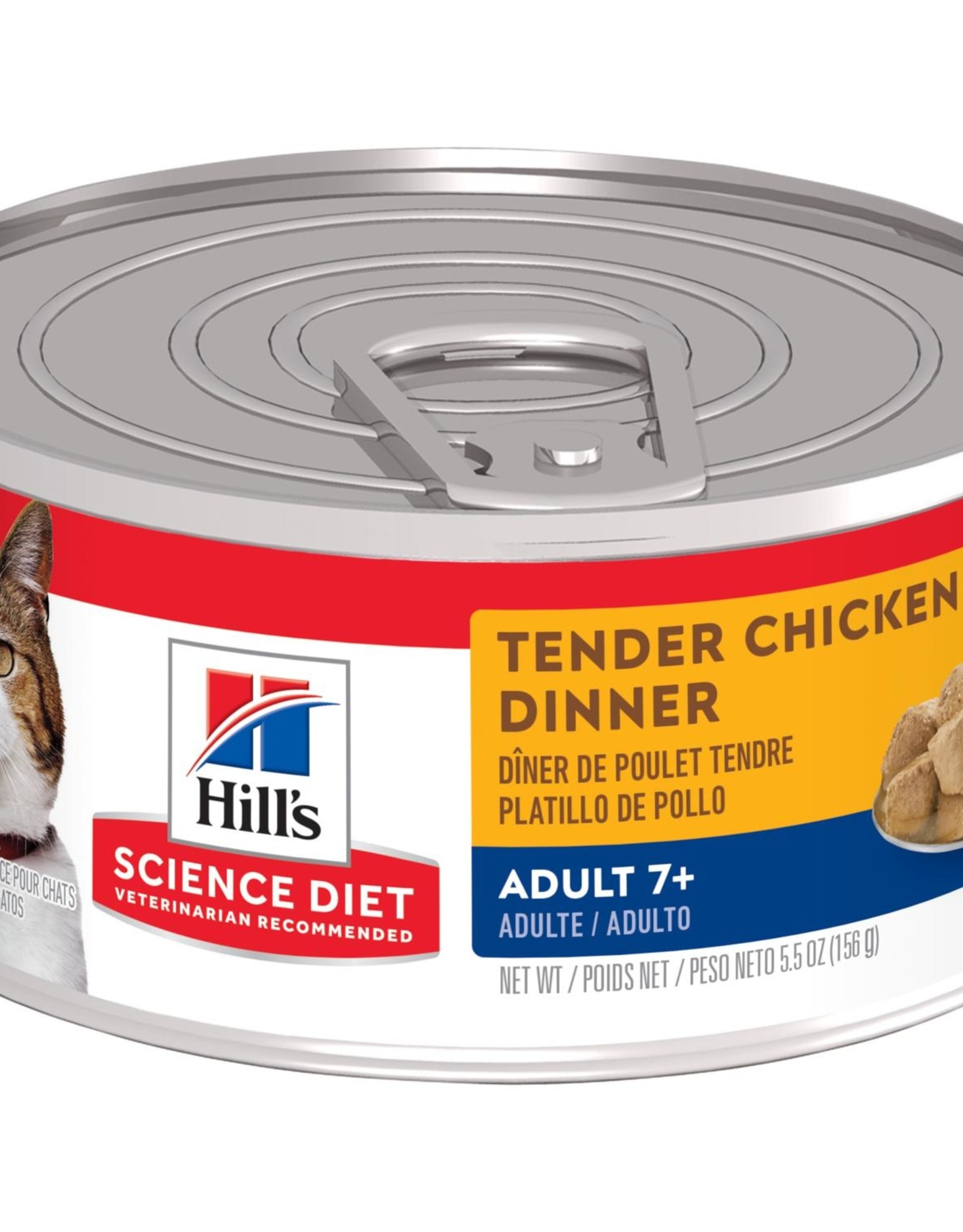 Hill's Science Diet HILL'S SCIENCE DIET CAT CAN MATURE TENDER CHICKEN DINNER 5.5OZ CASE OF 24