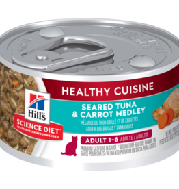 Hill's Science Diet HILL'S SCIENCE DIET CAT HEALTHY CUISINE ADULT TUNA & CARROTS 2.8OZ CASE OF 24