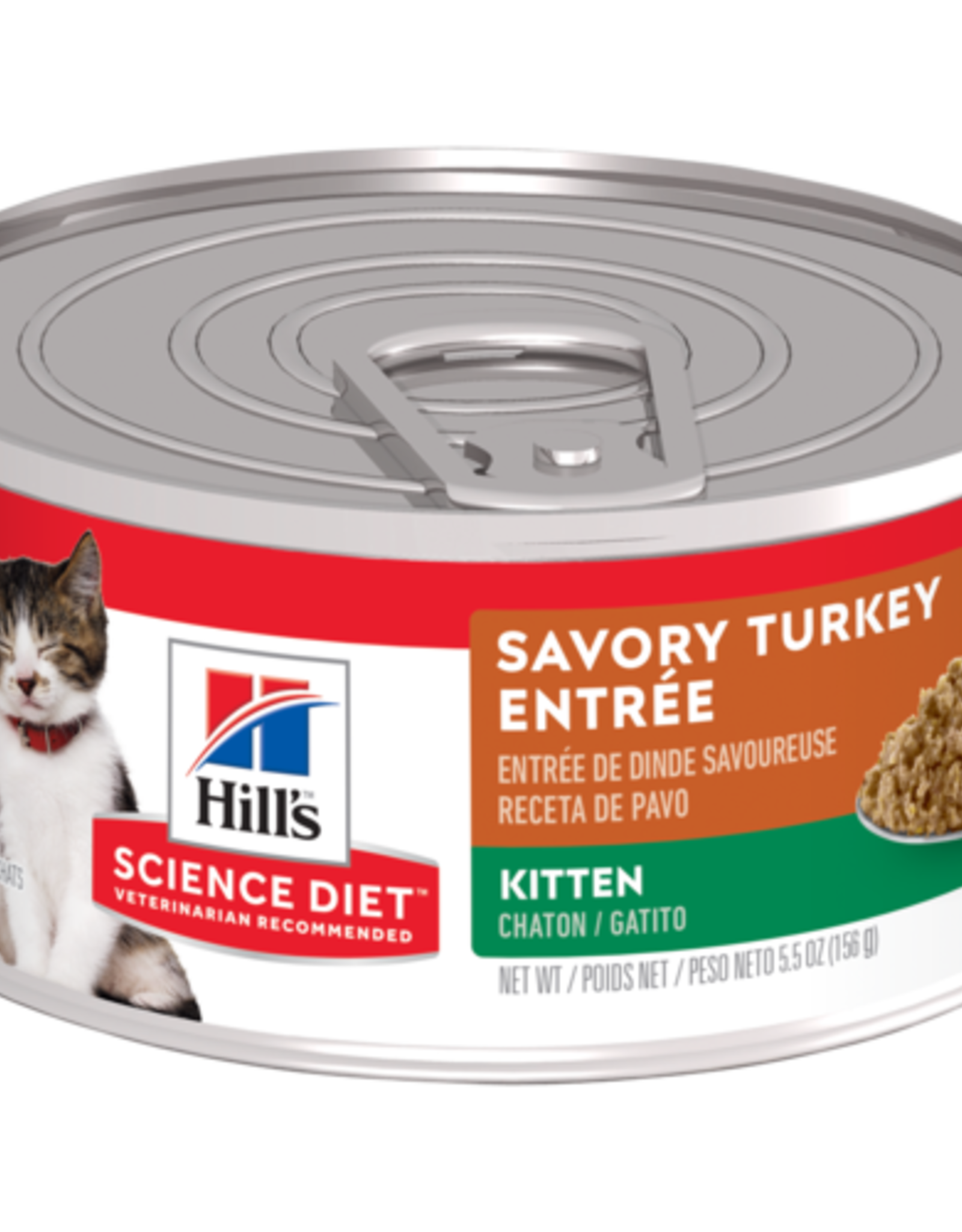 Hill's Science Diet HILL'S SCIENCE DIET CAT CAN KITTEN TURKEY & GIBLETS 5.5OZ CASE OF 24
