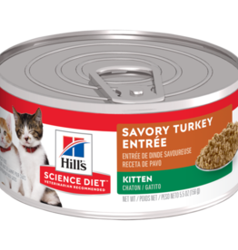 Hill's Science Diet HILL'S SCIENCE DIET CAT CAN KITTEN TURKEY & GIBLETS 5.5OZ CASE OF 24