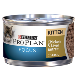 Nestle Purina PRO PLAN KITTEN CAN CHICKEN & LIVER 3OZ CASE OF 24