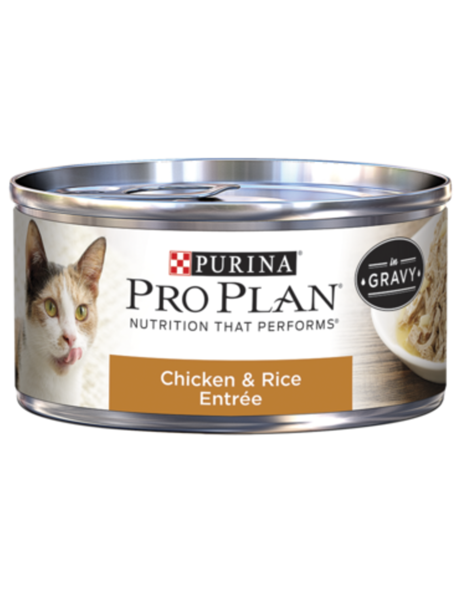 NESTLE PURINA PETCARE PRO PLAN CAT CAN CHICKEN & RICE 3OZ CASE OF 24