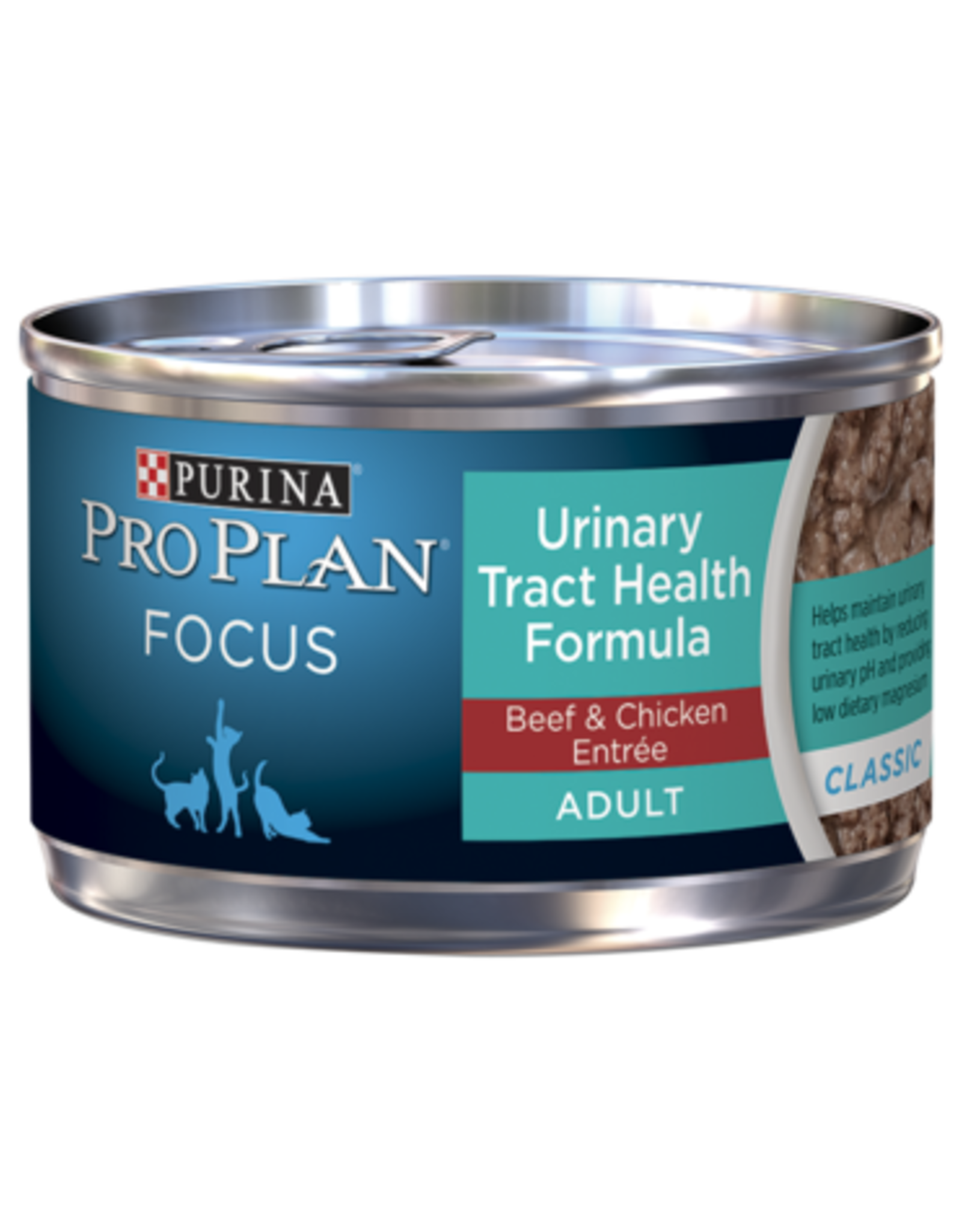 NESTLE PURINA PETCARE PRO PLAN CAT CAN URINARY TRACT BEEF & CHICKEN 3OZ CASE OF 24