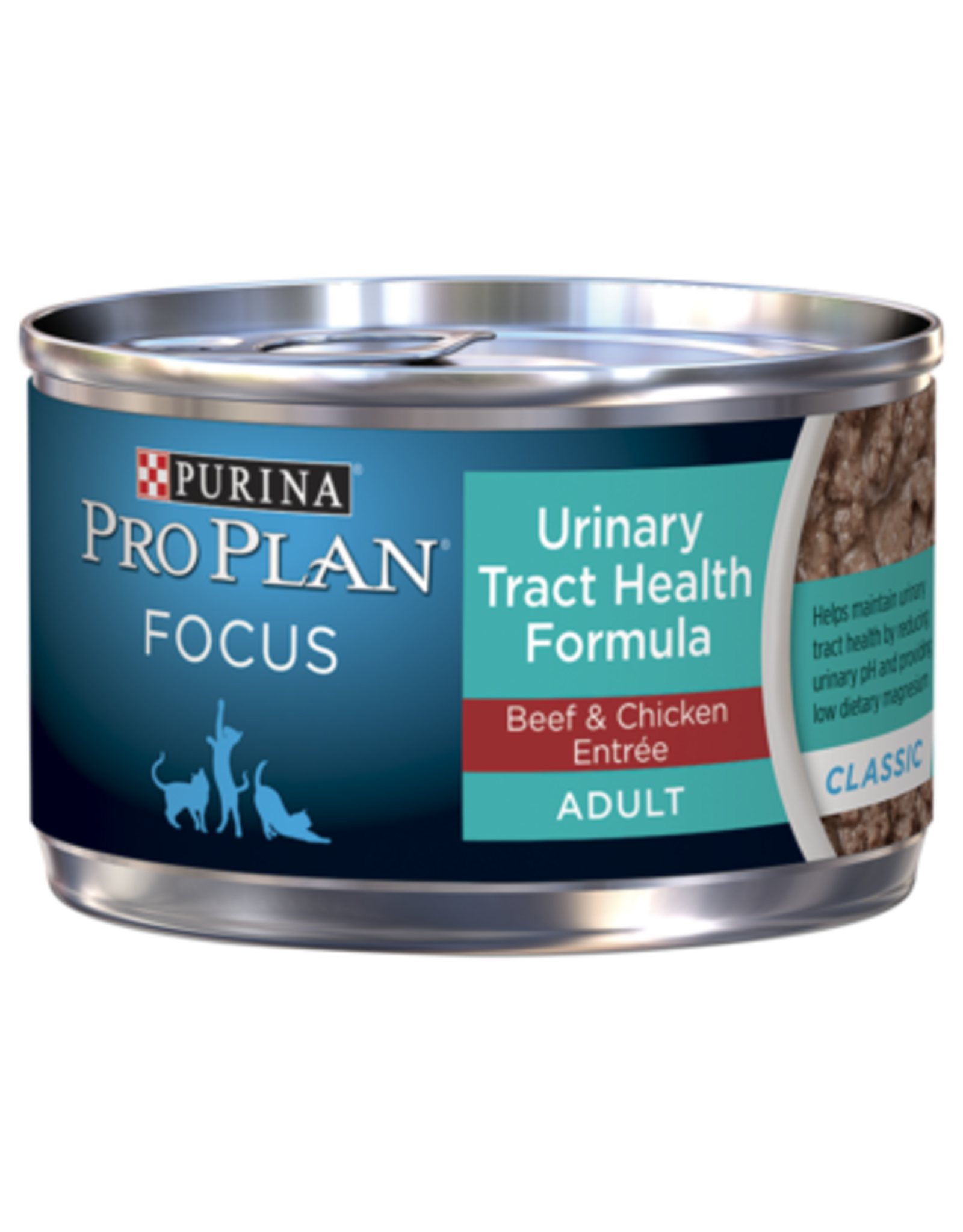 Nestle Purina PRO PLAN CAT CAN URINARY TRACT BEEF & CHICKEN 3OZ CASE OF 24