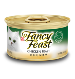 NESTLE PURINA PETCARE FANCY FEAST CHUNKY CHICKEN 3OZ CASE OF 24