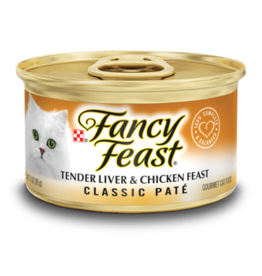 Nestle Purina FANCY FEAST CLASSIC LIVER & CHICKEN 3OZ CASE OF 24