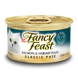 Nestle Purina FANCY FEAST CLASSIC SALMON & SHRIMP 3OZ CASE OF 24