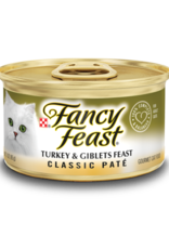 Nestle Purina FANCY FEAST CLASSIC TURKEY & GIBLETS 3OZ CASE OF 24