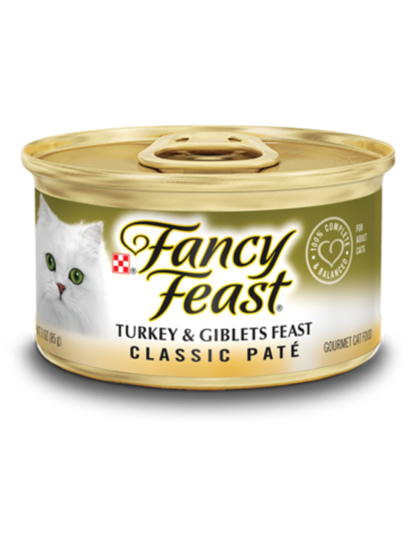 Nestle Purina FANCY FEAST CLASSIC TURKEY & GIBLETS 3OZ CASE OF 24