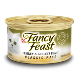 Nestle Purina FANCY FEAST CLASSIC TURKEY & GIBLETS 3OZ CASE OF 24