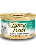 Nestle Purina FANCY FEAST COD, SOLE, & SHRIMP 3OZ CASE OF 24