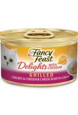 NESTLE PURINA PETCARE FANCY FEAST DELIGHTS CHICKEN & CHEESE 3OZ CASE OF 24