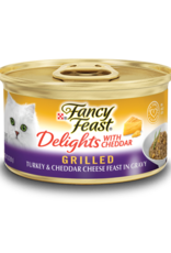 Nestle Purina FANCY FEAST DELIGHTS TURKEY & CHEESE 3OZ CASE OF 24