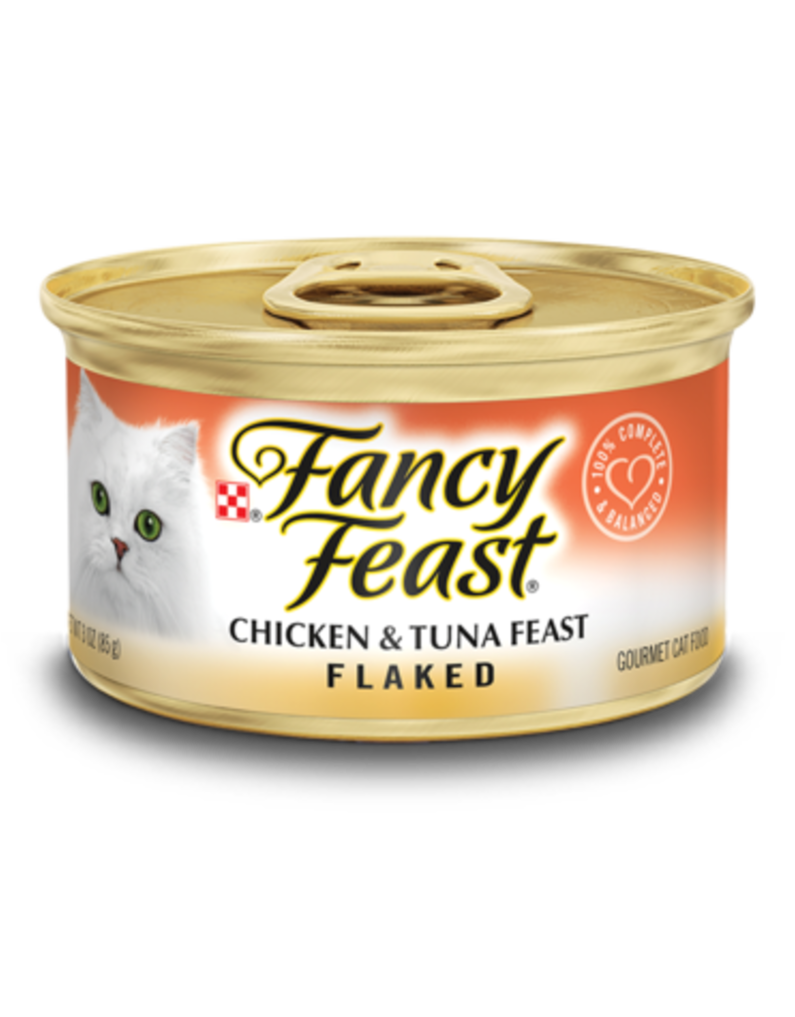 Nestle Purina FANCY FEAST FLAKED CHICKEN & TUNA FEAST  3OZ CASE OF 24
