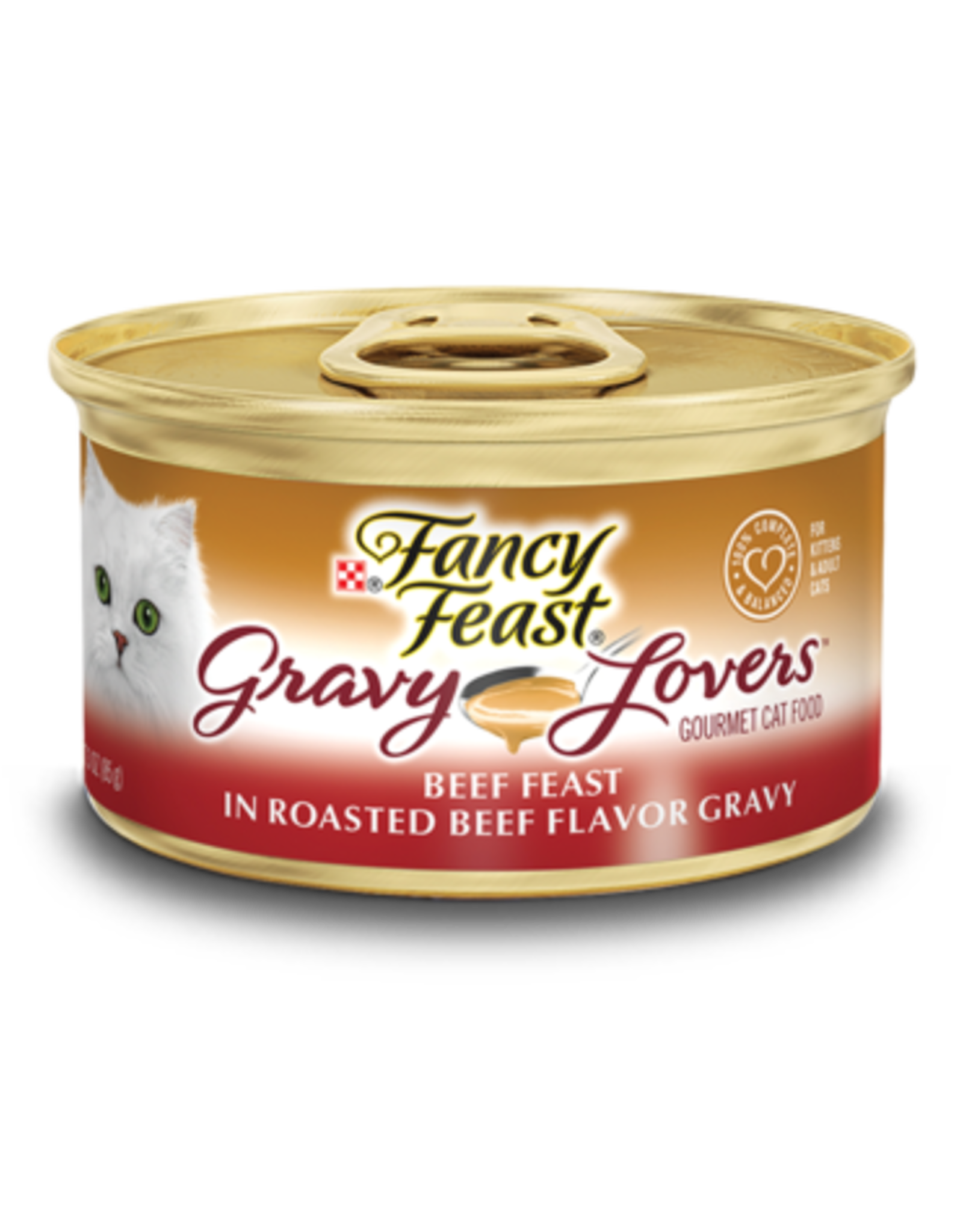 Nestle Purina FANCY FEAST GRAVY LOVERS BEEF 3OZ CASE OF 24