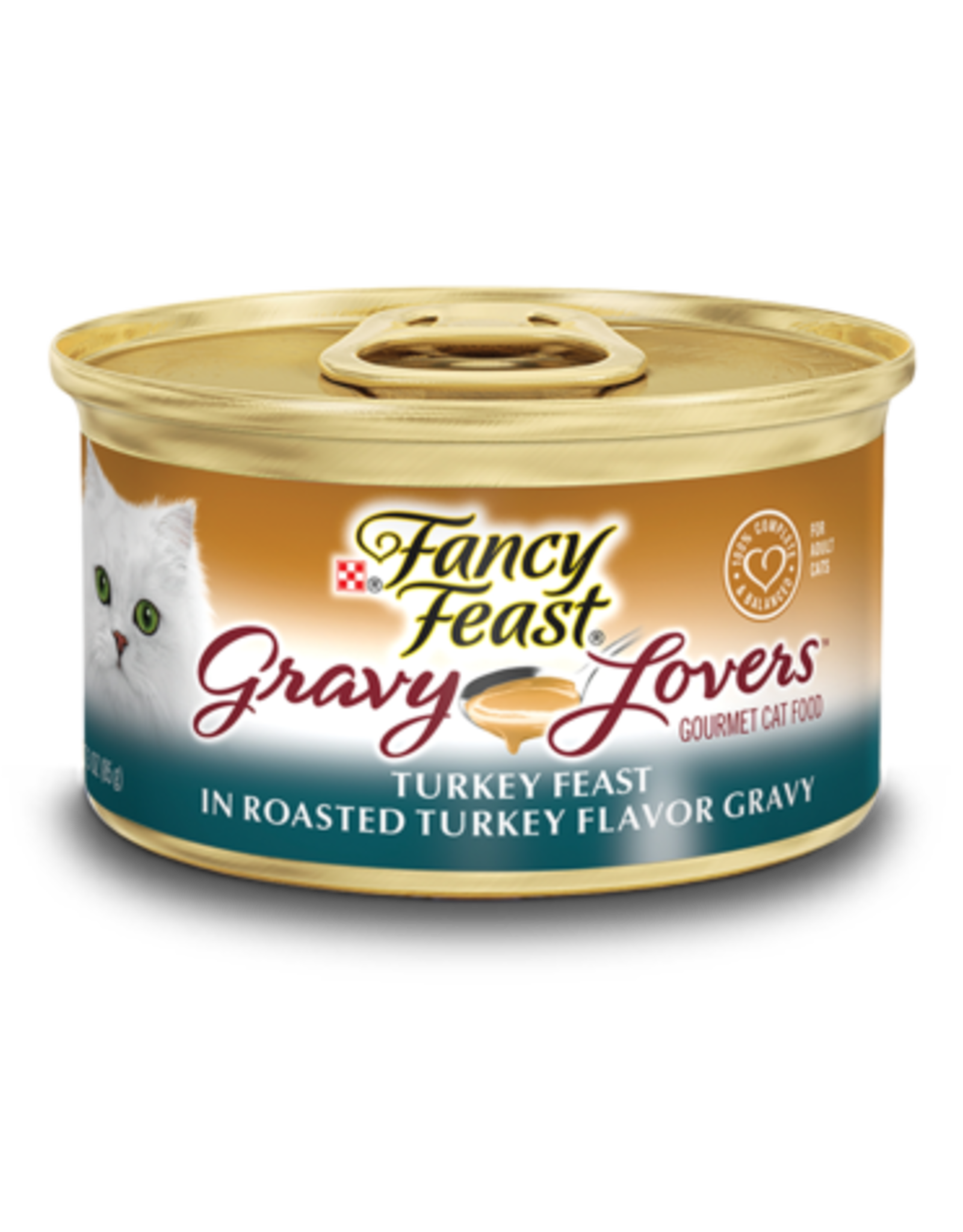 Nestle Purina FANCY FEAST GRAVY LOVERS TURKEY 3OZ CASE OF 24