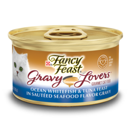 NESTLE PURINA PETCARE FANCY FEAST GRAVY LOVERS WHITEFISH 3OZ CASE OF 24