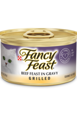 NESTLE PURINA PETCARE FANCY FEAST GRILLED BEEF 3OZ CASE OF 24