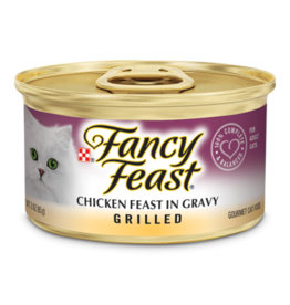 NESTLE PURINA PETCARE FANCY FEAST GRILLED CHICKEN 3OZ CASE OF 24