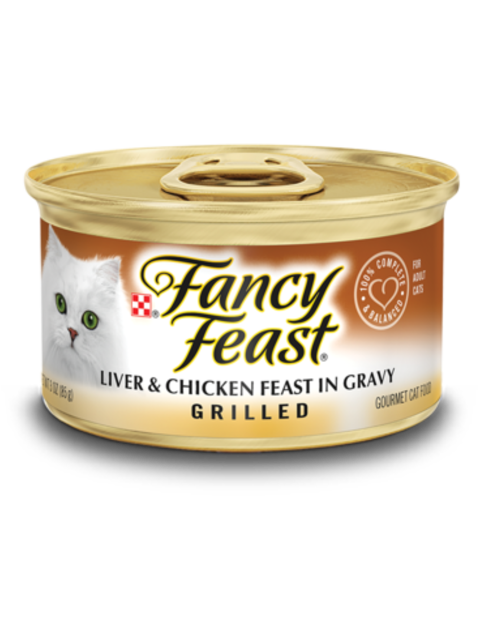 NESTLE PURINA PETCARE FANCY FEAST GRILLED LIVER & CHICKEN 3OZ CASE OF 24