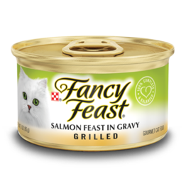Nestle Purina FANCY FEAST GRILLED SALMON 3OZ CASE OF 24