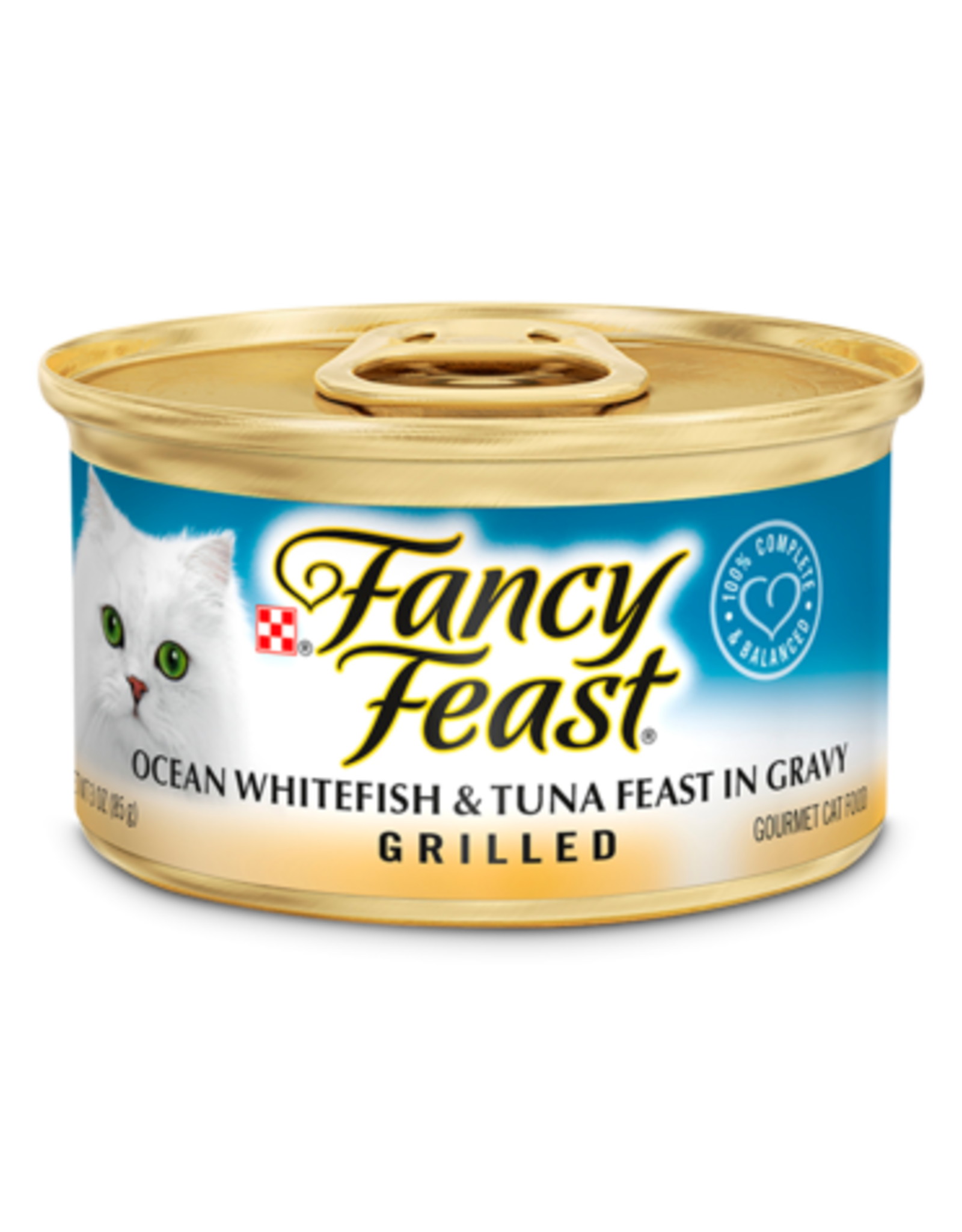 NESTLE PURINA PETCARE FANCY FEAST GRILLED WHITEFISH & TUNA 3OZ CASE OF 24