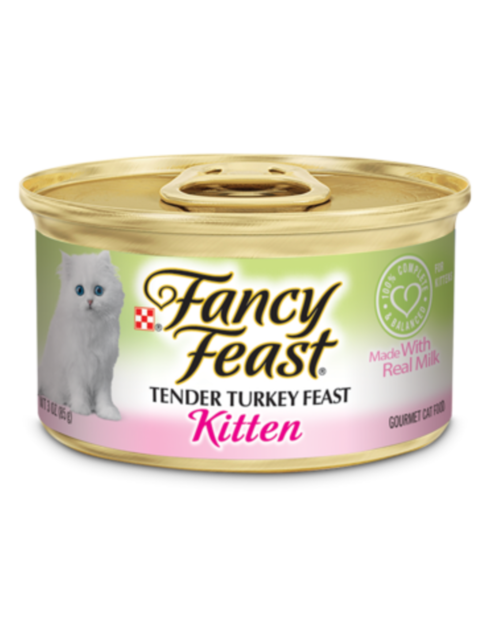 Nestle Purina FANCY FEAST KITTEN TURKEY 3OZ CASE OF 24