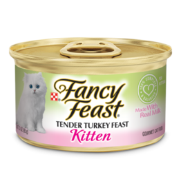 Nestle Purina FANCY FEAST KITTEN TURKEY 3OZ CASE OF 24