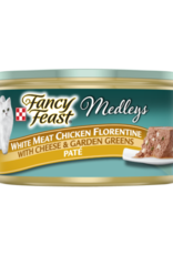 NESTLE PURINA PETCARE FANCY FEAST MEDLEYS CHICKEN FLORENTINE PATE CAN 3OZ CASE OF 24