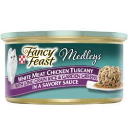 NESTLE PURINA PETCARE FANCY FEAST MEDLEYS CHICKEN TUSCANY 3OZ CASE OF 24