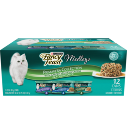 NESTLE PURINA PETCARE FANCY FEAST MEDLEYS PRIMAVERA VARIETY CANS 12 PACK