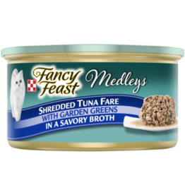 Nestle Purina FANCY FEAST MEDLEYS SHREDDED TUNA CAN 3OZ CASE OF 24