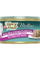 Nestle Purina FANCY FEAST MEDLEYS WHITE MEAT CHICKEN FLORENTINE 3OZ CASE OF 24