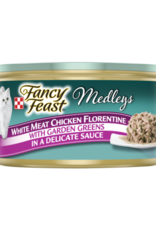 NESTLE PURINA PETCARE FANCY FEAST MEDLEYS WHITE MEAT CHICKEN FLORENTINE 3OZ CASE OF 24
