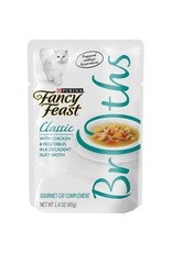 NESTLE PURINA PETCARE FANCY FEAST CLASSIC BROTHS CHICKEN & VEGETABLES 1.4OZ CASE OF 16