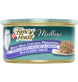 Nestle Purina FANCY FEAST MEDLEYS CHICKEN PRIMAVERA 3OZ CASE OF 24