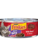 NESTLE PURINA PETCARE FRISKIES CAT BEEF IN GRAVY MEATY BITS 5.5OZ CASE OF 24