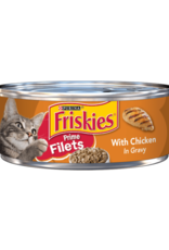 NESTLE PURINA PETCARE FRISKIES CAT CHICKEN IN GRAVY PRIME FILETS 5.5OZ CASE OF 24